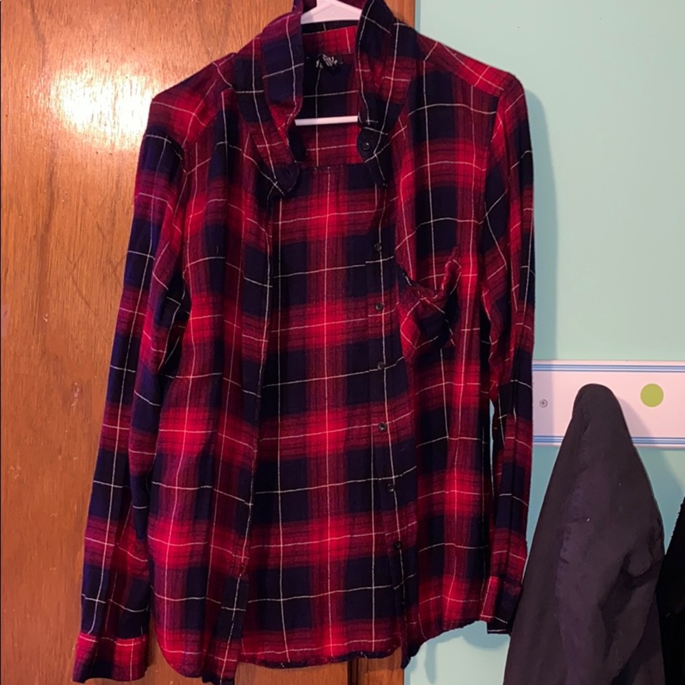 Red and black flannel